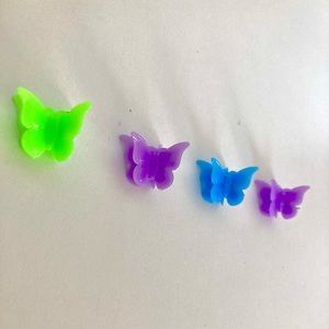 80s Butterfly Hair Clip Accessories